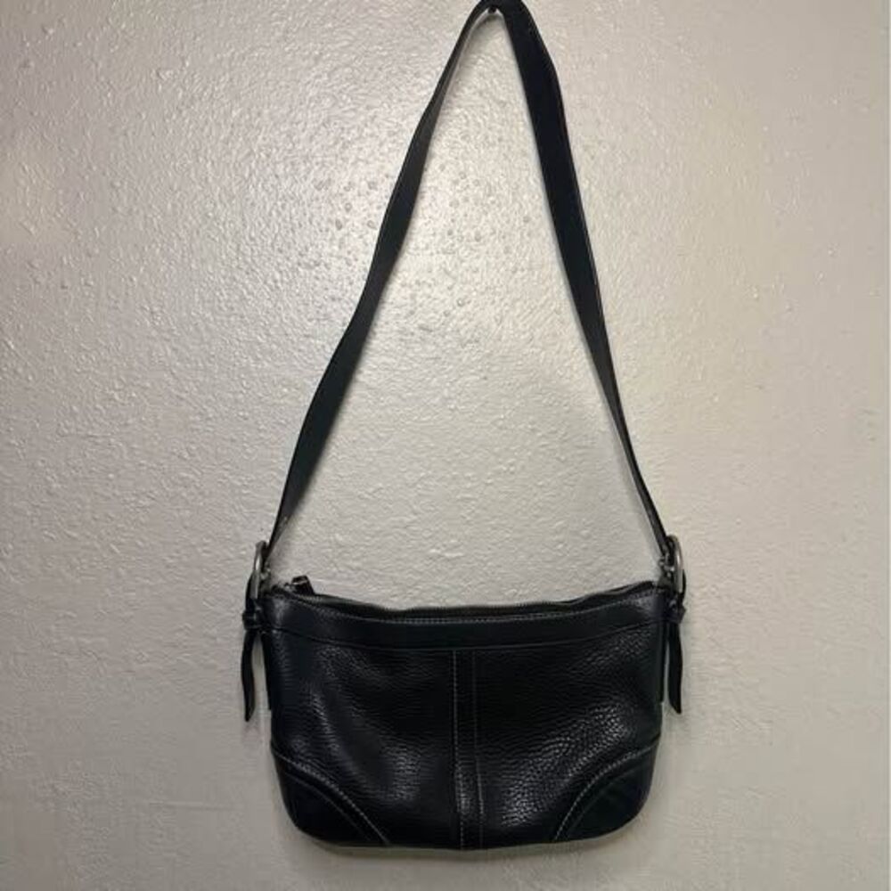 Vintage COACH Leather Soho Duffle Bag